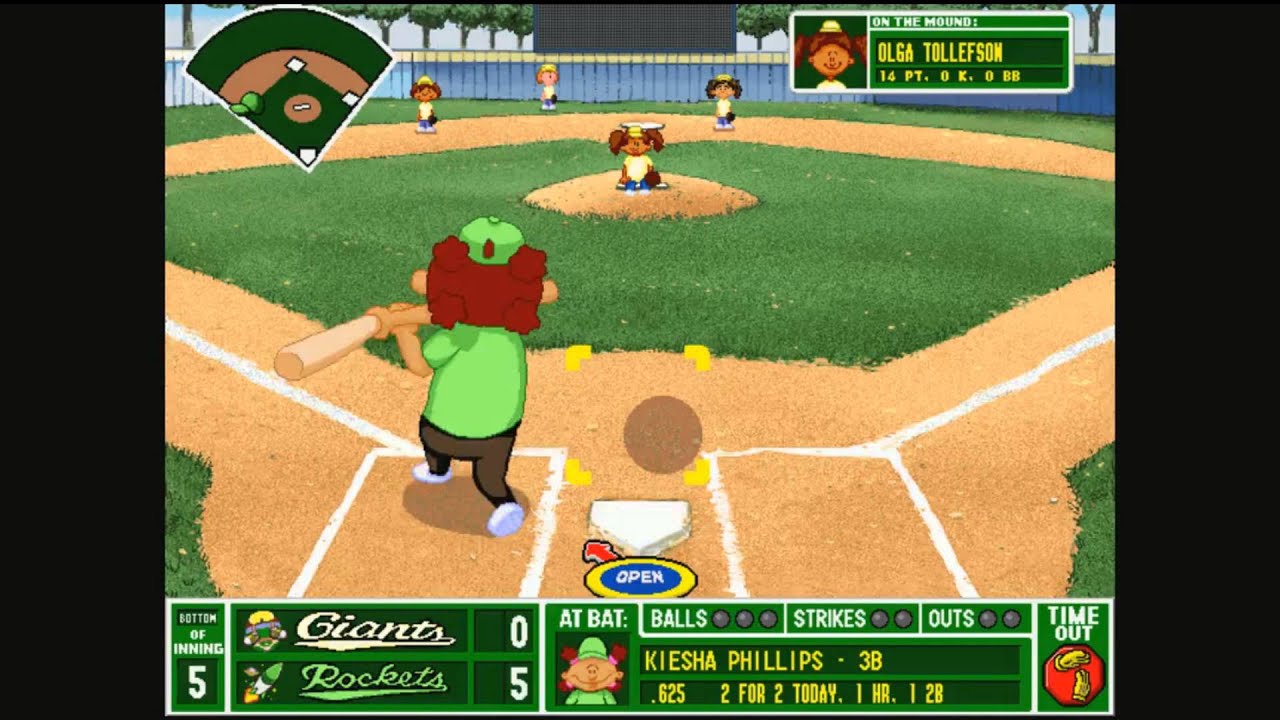 Let's Play Backyard Baseball Part 7 Retainer YouTube