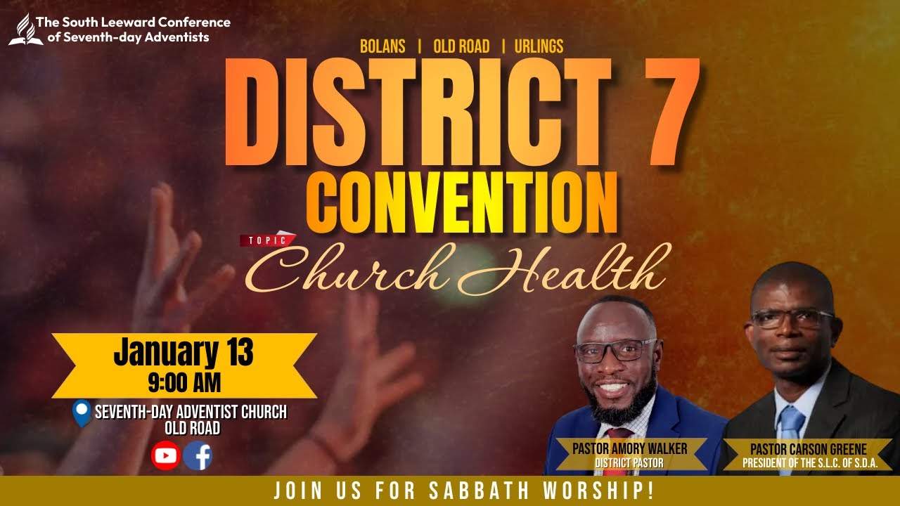 Old Road SDA Church Antigua LIVE Stream 13th January 2024 District 7