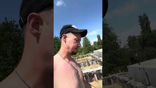 Свайный фундамент после заливки +35