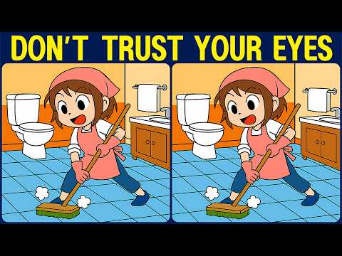 [Spot the Difference Brain Training] The subtle differences will test your attentiveness.