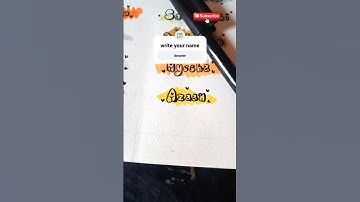 writing my subscribers Name part 36 #nameart #subscribers #trending