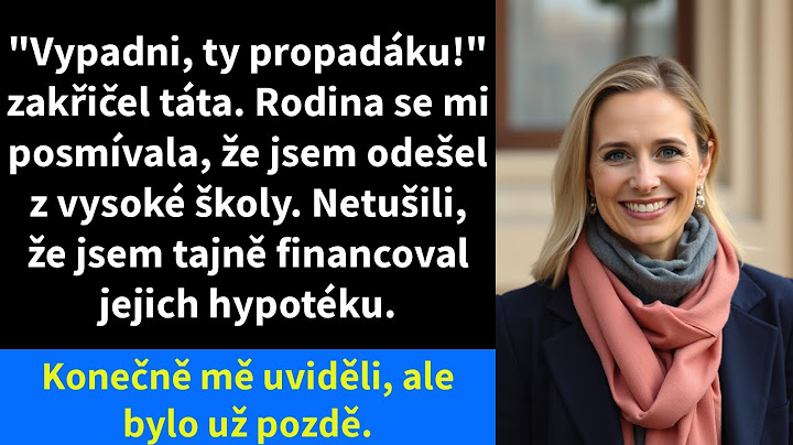 "Vypadni, ty propadáku!" zakřičel táta. Rodina se mi posmívala, že jsem odešel z vysoké školy.