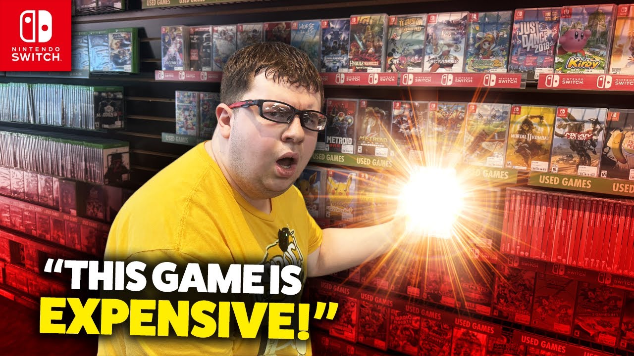 I Found A EXPENSIVE Switch Game Here! - YouTube