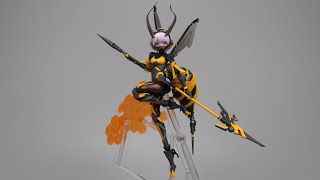 【型模玩赏】蜗之壳 黄蜂娘-嗡酱/Snail Shell WASPGIRL BEE-03W