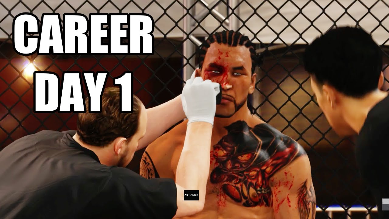 UFC 4 Career Mode - Part 1 - The Beginning (UFC 2020 Gameplay)