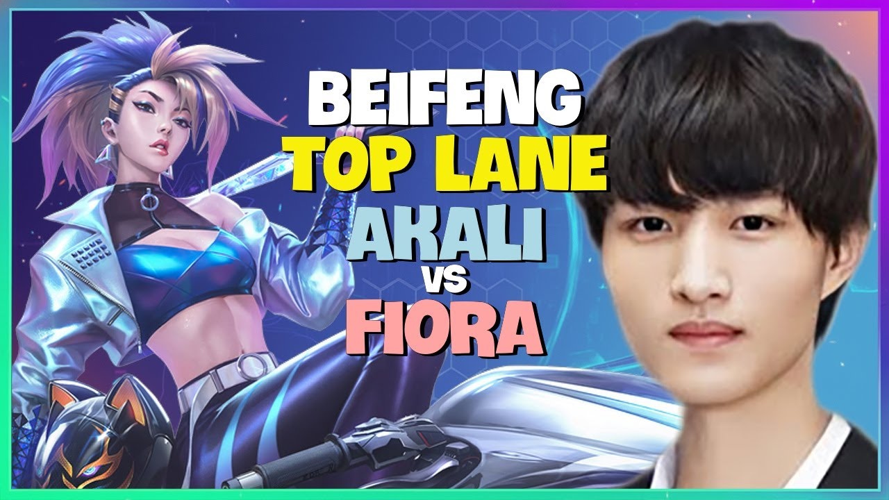 Challenger BeiFeng's Akali TOP LANE: Mastering Advanced Mechanics & Strategy (Engsub)