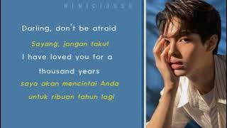 A Thousand Years [ Christina Perri ] --- by Win Metawin (lyrics   terjemahan || Indonesia )