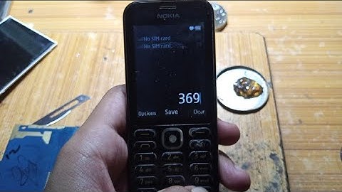 Nokia 215 Rm-1110 keypad ||Nokia 215 369# keypad not working