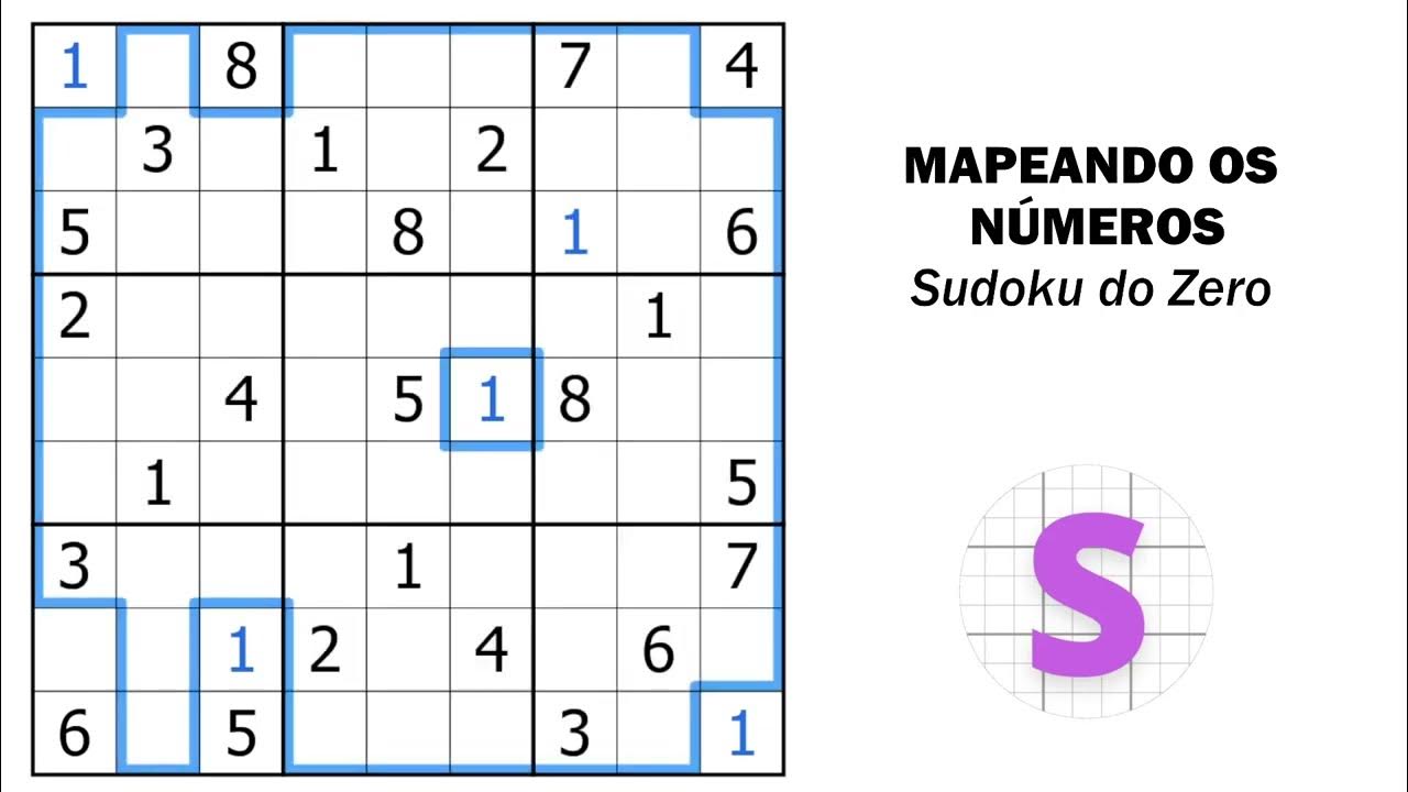 Sudoku passo a passo 2 primeiro passo de todo o sudoku youtube