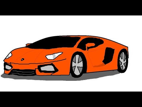 How To Draw A Car In Ms Paint