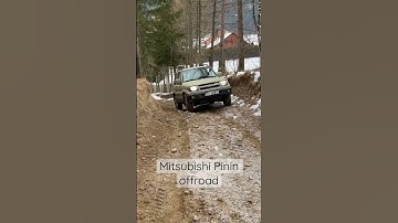 Offroading with Mitsubishi Pajero Pinin #offroad
