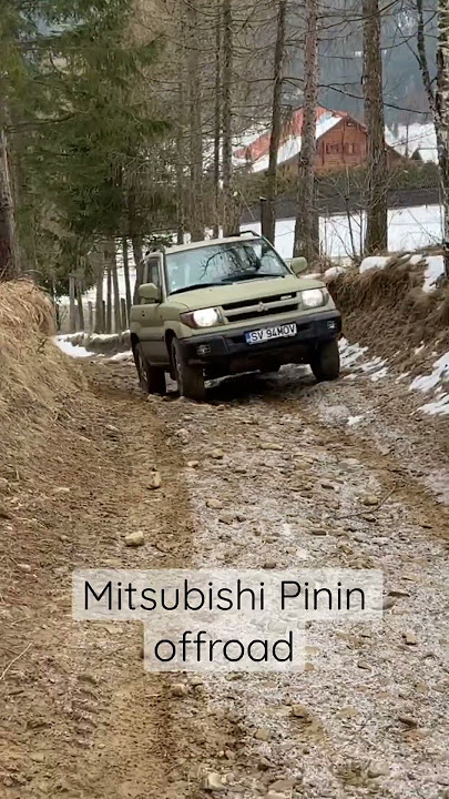 Offroading with Mitsubishi Pajero Pinin #offroad