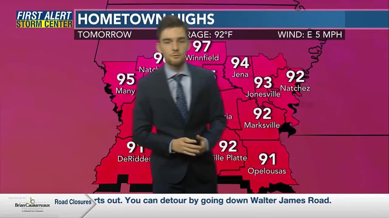 Ian's 6pm Forecast: Rain chances increase for Friday - YouTube