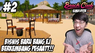 Bisnis Kafe Kita Berkembang PESAT! Bisa Sewa Kapal Pesiar! - Beach Club Simulator Indonesia - Part 2