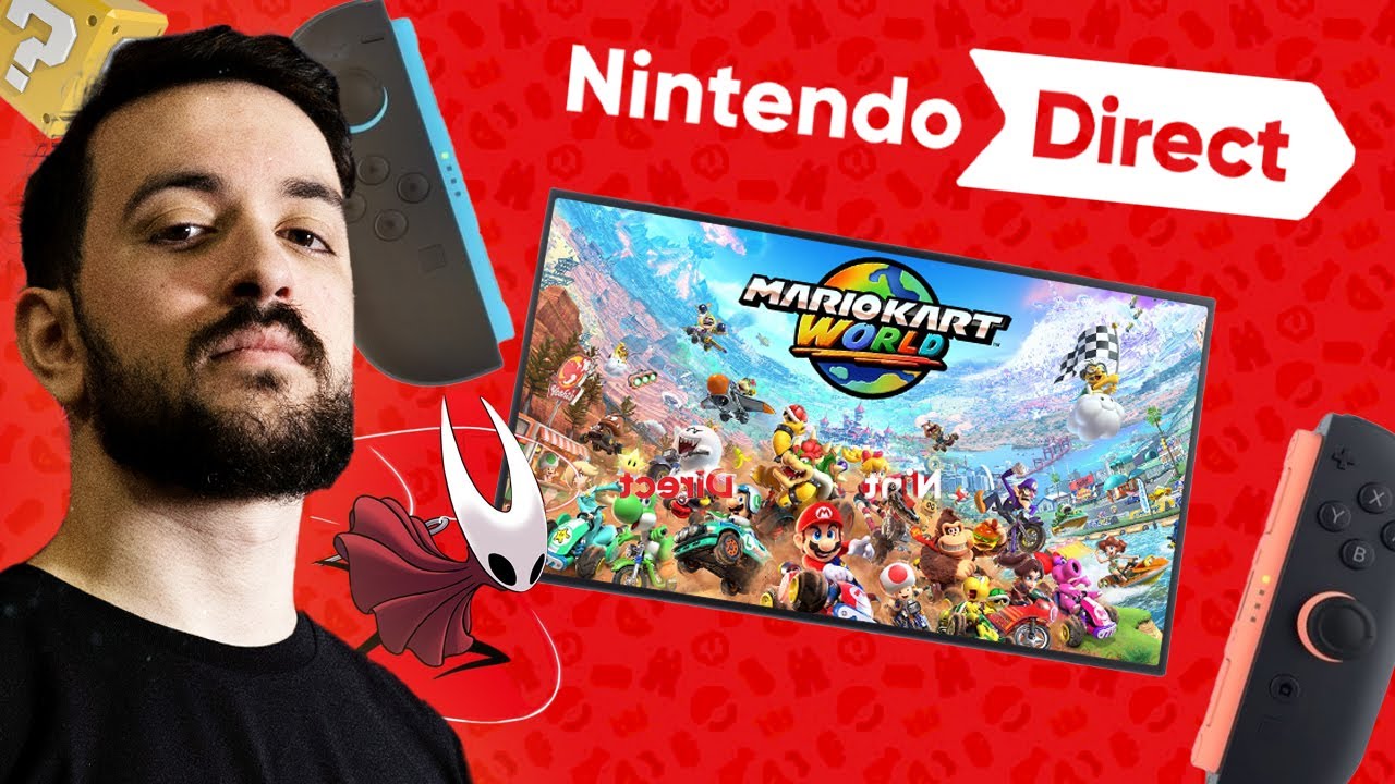 React au Nintendo Direct de la Switch 2 + Mon avis sur les annonces