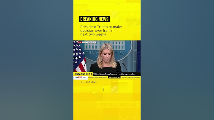 Trump reveals timeline on Iran attack decision