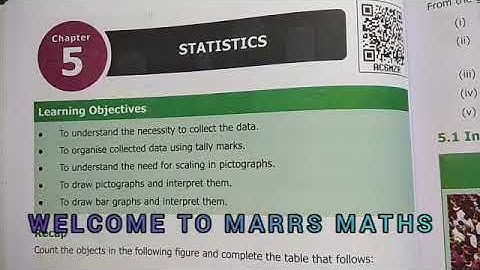 T.N.Class 6 Maths New Syllabus 2020-2021 Statistics Introduction #marrsmaths