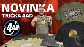 Trička pro rybáře 4AnglersDesign