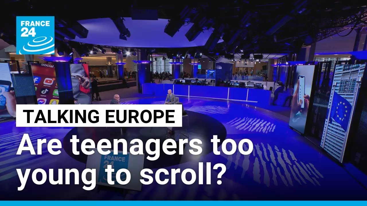 Are teenagers too young to scroll? Europe weighs social media bans for minors • FRANCE 24 English