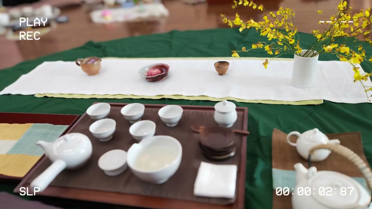 [Vlog]The Korean Tea Ceremony/class/temple/Spring