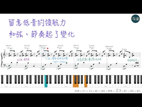司琴！一首歌要重複許多遍，你可以怎樣處理？ #司琴方法 #帶動情緒 #用比較聽到低音的喇叭