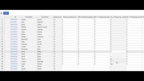 Illuminate DnA Quickly filling in scores on summary assessments