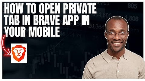 How to open private tab in Brave browser