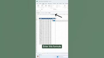How to create a project tracker in Excel. 🫡 #excel #tutorial #exceltips