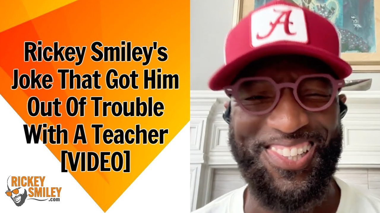 Rickey Smiley's Joke That Got Him Out Of Trouble With A Teacher