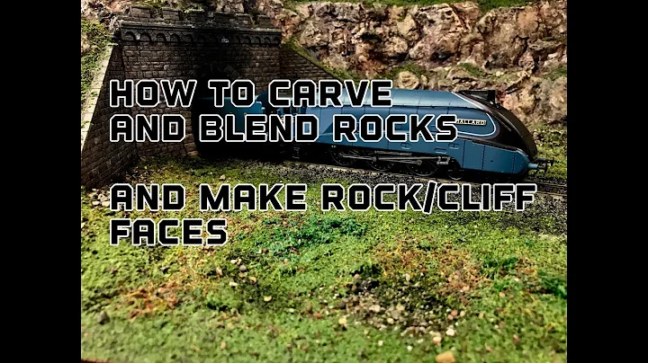 Building A Model Railway Part 1 : Rock Carving Cliff faces Ad Working With foam Quick
