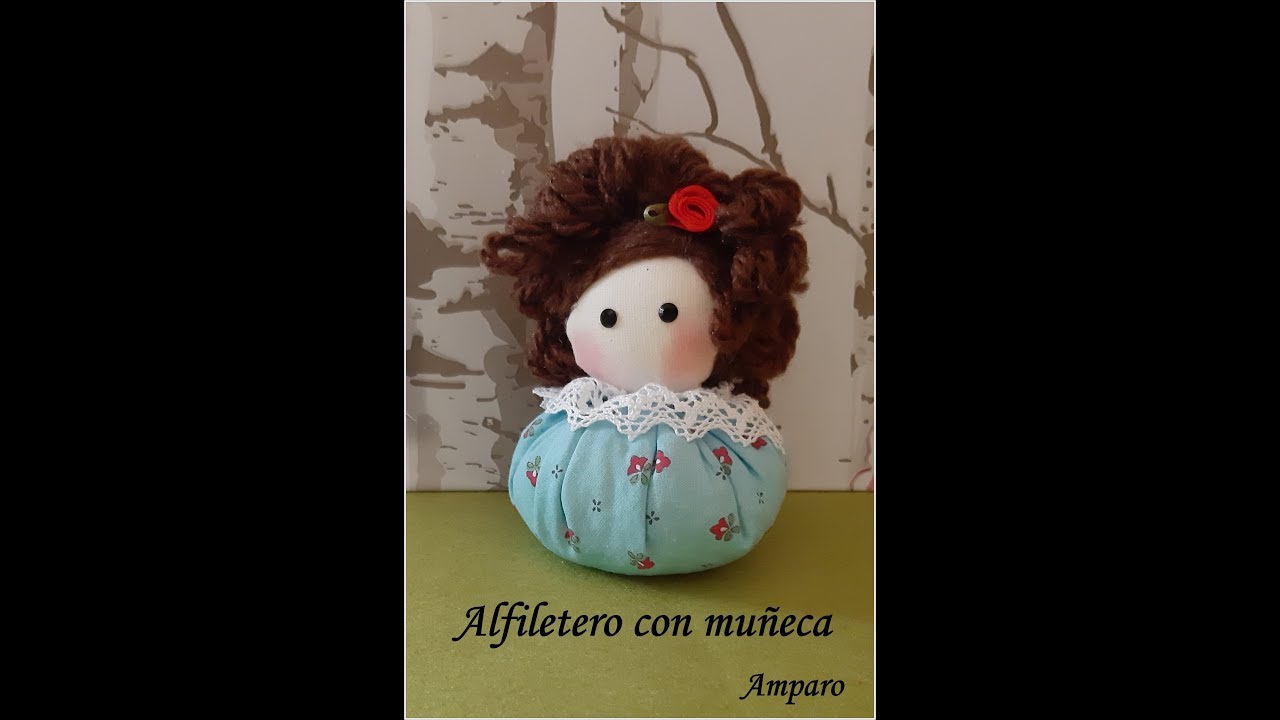 Cómo hacer una  muñeca alfiletero
