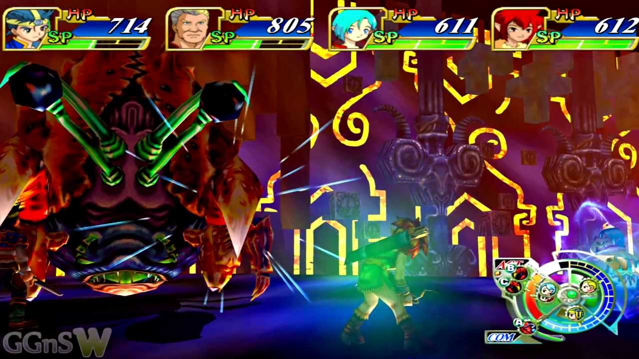 Grandia Xtreme 1080p Gameplay On Pcsx2 Youtube