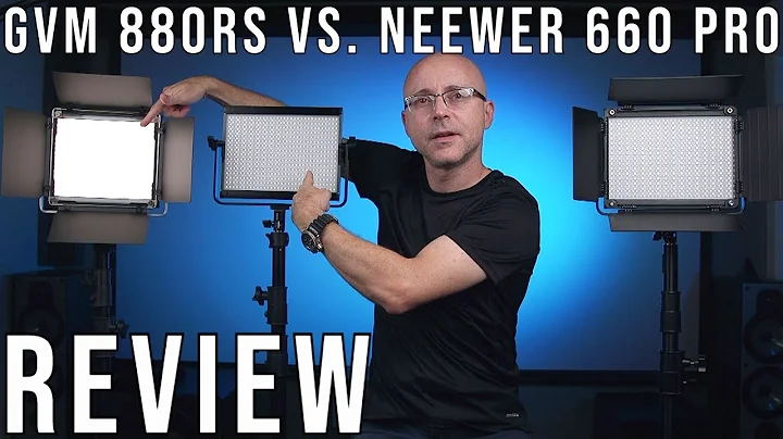 GVM 880RS Vs. Neewer 660 Pro!