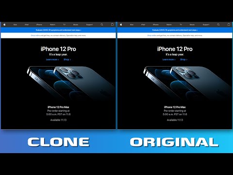 Apple Home Page Clone Tutorial using HTML CSS