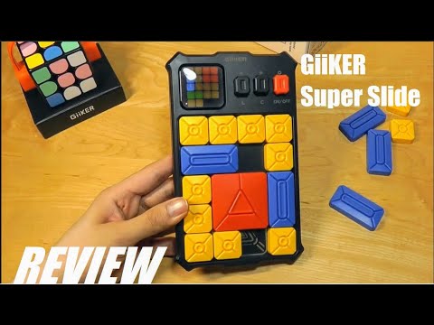 REVIEW: GiiKER Super Slide - Electronic Smart Puzzle Game - Interactive Handheld Console?