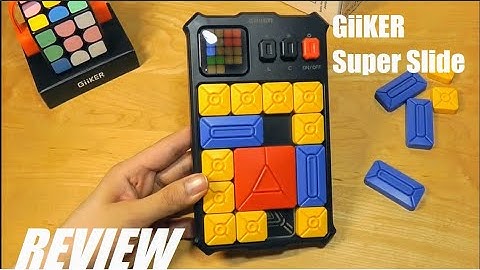 REVIEW: GiiKER Super Slide - Electronic Smart Puzzle Game - Interactive Handheld Console?