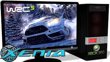 XENIA Xbox 360 Emulator - WRC 5 (2015). Ingame. Vulkan #3