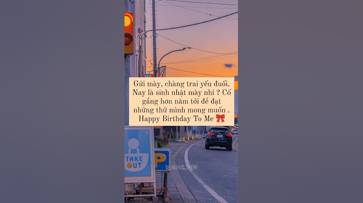 cap chúc sinh nhật bản thân