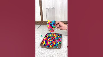 Big Color Beads Nice Jump #reverse #shorts #satisfying #entertaining #fun #beads #short #asmr #funny