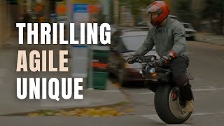 RYNO Single-Wheeled Self-Balancing Motorcycle – Unique One-Wheel Commuter Vehicle
