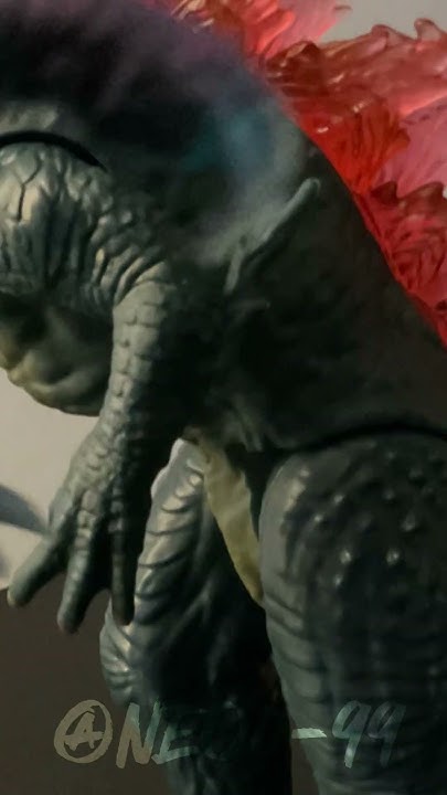 Omg you so tall you look like a giraffe! | #godzilla #stopmotion #edit