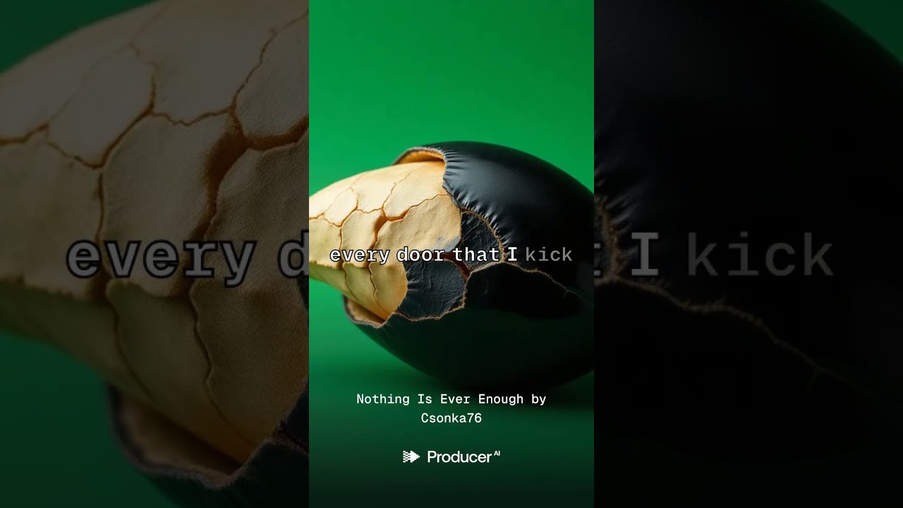 Nothing Is Ever Enough