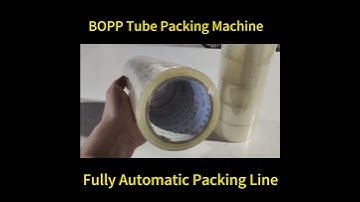 Tube Packing Machine for BOPP tape #FURIMACH Fully Automatic Packaging Machine Tower Type