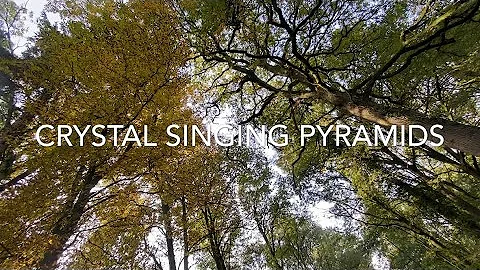 CRYSTAL SINGING PYRAMID | Crystal Pyramid Sound Th...