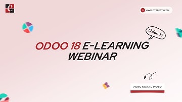 Odoo 18 eLearning Webinar 2025 | Odoo 18 Functional Webinar | Odoo 18 eLearning Tutorials | Odoo 18