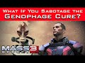 Mass Effect 3 - What Happens If You DON'T CURE the Genophage?