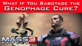 Mass Effect 3 - What Happens If You DON'T CURE the Genophage?