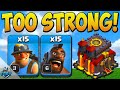 CRAZY STRONG! TH10 Miner Hog Hybrid! BEST NEW Town Hall 10 Attack Strategy!