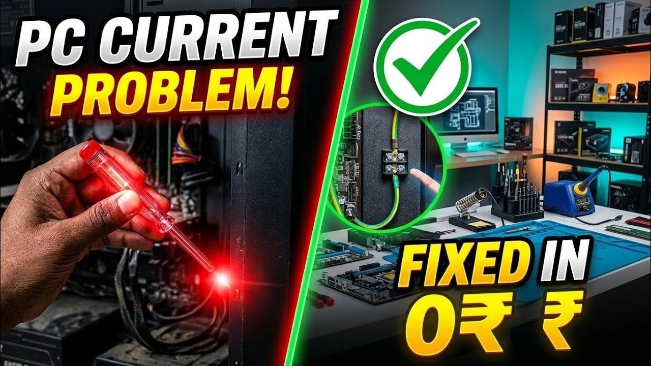 How to Solve PC Cabinet Current Issue Forever! 🛑 No More Shocks! - YouTube