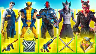 Evolution of All Bosses & Mythic Weapons in Fortnite (Chapter 2 Season 2  Chapter 5 Season 2)